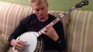 Uncle Jan playing a Beatles song on his new Huber banjo!