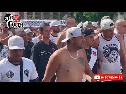 BASTIDORES CAMINHADA UNIÃO SINISTRA - FORÇA JOVEM VASCO E GALOUCURA DO GALO. MARACANÃ RIO DE JANEIRO