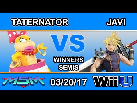 MSM 90 - Ronin R5 | Taternator (Wendy) Vs. HY | Javi (Cloud) Winners Semis - Smash Wii U