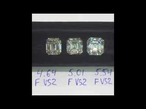 5 Carat Asscher Comparisons