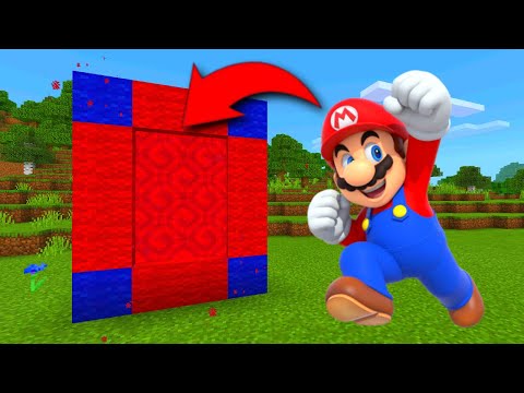 SmoothMarky - How To Make A Portal To The Mario Dimension in Minecraft!!!