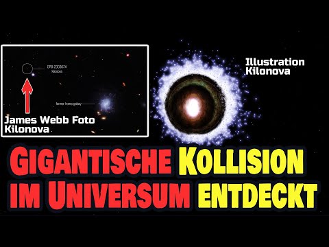 Gigantic collision discovered in the universe - James Webb photographs Kilonova