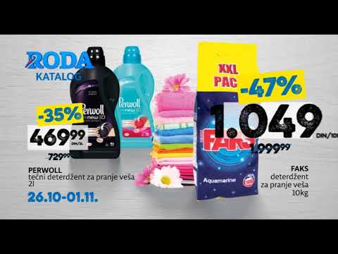 Roda katalog 26.10 - 01.11.2017.