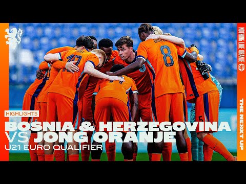 Draw in Sarajevo. ⚖️ | Highlights Bosnia & Herzegovina - Jong Oranje