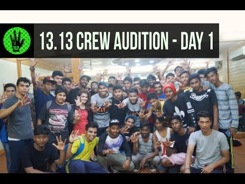 Want to know how most crews audition their new dance mates? | 13.13 Crew Auditions Day 1