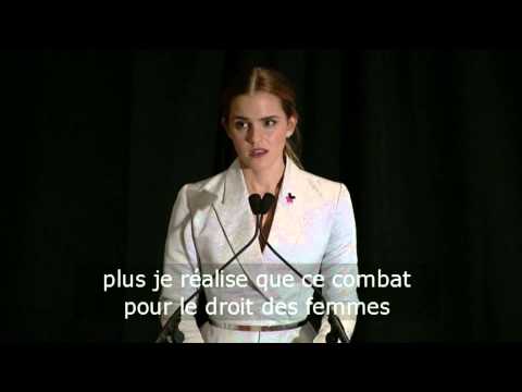 Le combat d'Emma Watson pour l'égalité hommes-femmes