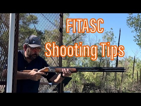 FITASC fast low quartering target. How to shoot sporting clays and FITASC