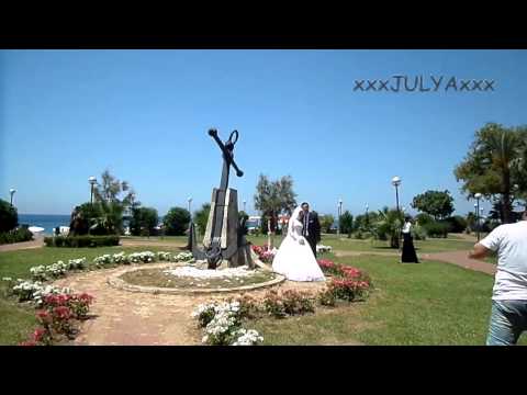 Turkish wedding on Cleopatra Beach - Турецкая свадьба на Пляже Клеопатры
