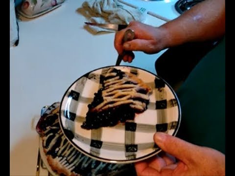 Wild Huckleberry pie.