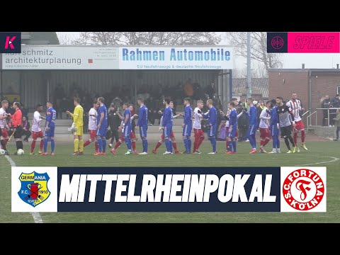 Souveräner Auftritt der Südstädter | FC Germania Teveren – SC Fortuna Köln (Mittelrheinpokal)