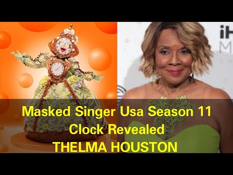 Masked Singer Usa Season 11 - Clock Revealed - Thelma Houston