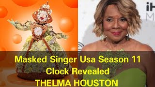 Masked Singer Usa Season 11 - Clock Revealed - Thelma Houston