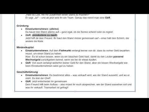 IM BWH Theorie lernen