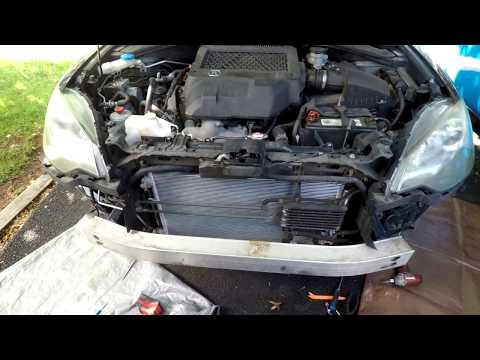 2006-07 Acura RDX A/C condenser replacement