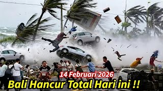 Download lagu February 14, 2026 Bali Completely Destroyed || A 175km/h Storm Hits Bali Today - Bali Tornado 2026 mp3
