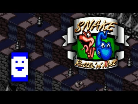 Stumbling through Snake, Rattle 'n' Roll on the Megadrive