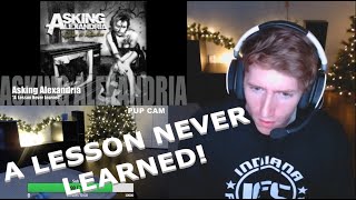 Chris REACTS to Asking Alexandria - A Lesson Never Learned