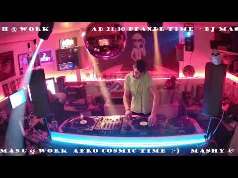 Afro Cosmic Time  :-)    Mashy & Manu @ work