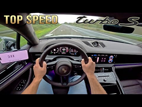 2025 Porsche Panamera Turbo S // TOP SPEED REVIEW on Autobahn