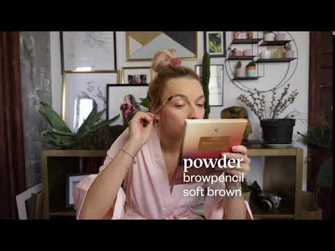 Миниатюра изображения товара Карандаш для бровей Paese Powder Browpencil темно-коричневый (1.19г)