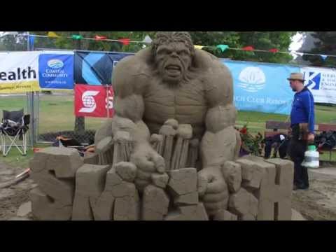 Sand Castle Contest 2015
