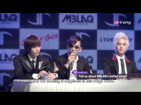 Showbiz Korea - Comeback Showcase of MBLAQ | 엠블랙 컴백 쇼케이스 현장
