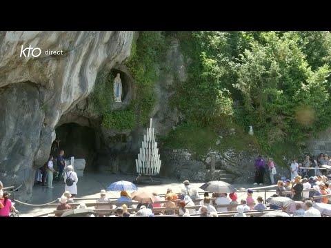 Chapelet du 19 juin 2025 à Lourdes