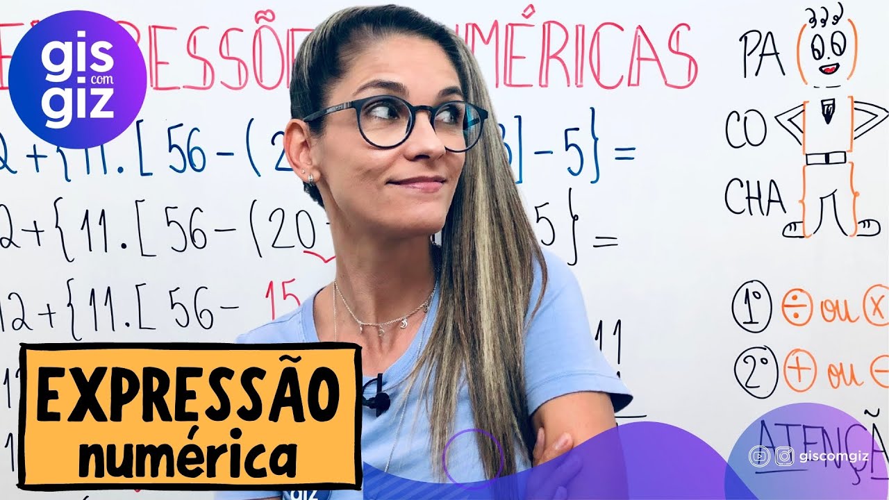 EXPRESSÃO NUMÉRICA | MATEMÁTICA BÁSICA  \Prof. Gis/