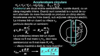 Ciclotronul. Sincrotronul. Radiaţia sincrotronică.