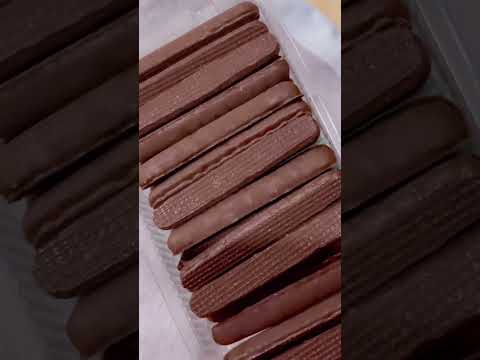 Bournville Choc finger unboxing asmr #shorts #satisfying