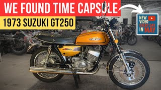 We Just Found a 1973 Suzuki GT250 Time Capsule