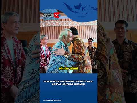 Xanana Gusmao Kunjungi Jokowi di Solo, Sempat Menyanyi Bersama!