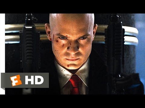 Hitman (4/5) Movie CLIP - Barrage of Bullets (2007) HD