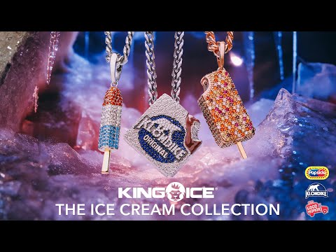 Ice Cream x King Ice | Official Jewelry Collection (Klondike, Good Humor & Popsicle Necklaces)