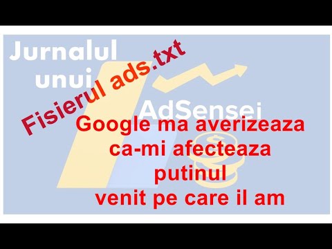 Fisierul ads.txt Cum se implementeaza pe site.