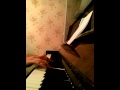Грустная мелодия, пианино 
