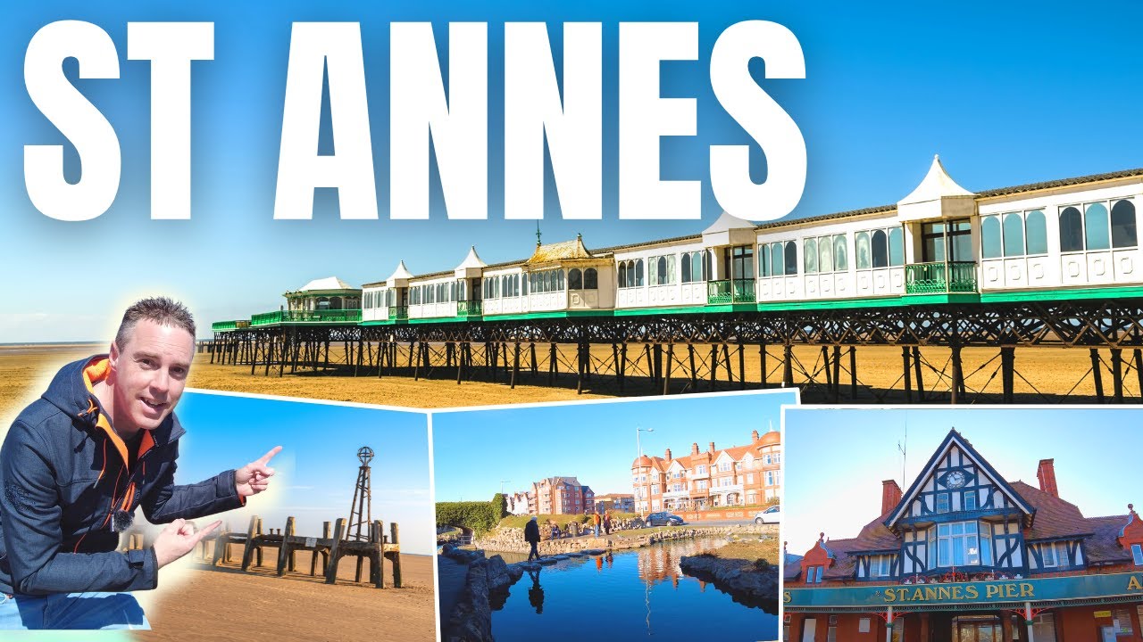 Why You SHOULD Visit St Anne's-On-The-Sea - Seafront TOUR, Lancashire