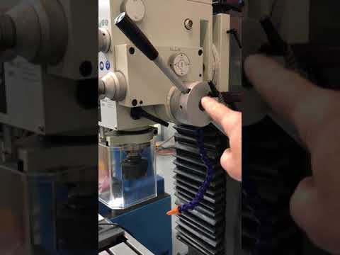 SM-MD45XL. Mill Drill. Steelmaster Geared Drive Mill Drill, Coolant, Dovetail Guides, Power Quill,