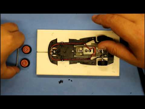 ASCC - Slot.it slot car setup : Part #6 - Front axle height adjustment