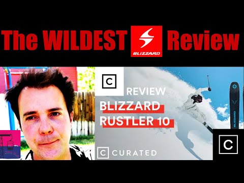 The Most UNHINGED Ski Review: REACTING To CURATED Blizzard  RUSTLER 10 Review
