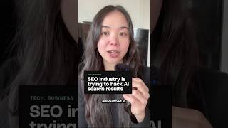 SEO industry is trying to hack AI search results
