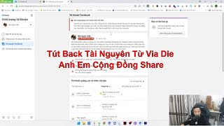 Tút Back Tài Nguyên Từ Via Die - Anh Em Cộng Đồng Share