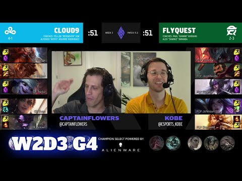 Cloud 9 vs FlyQuest | Week 2 Day 3 S11 LCS Spring 2021 | C9 vs FLY W2D3