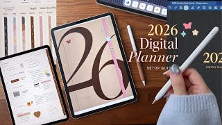 2026 Digital Planner Setup Guide 🤎 | iPadOS 26 + Goodnotes