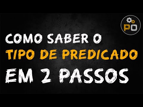 Operational Portuguese - Types of Predicate