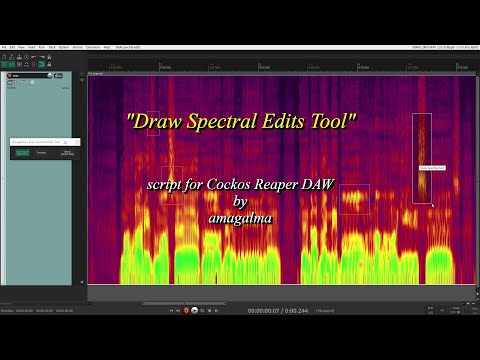 Draw Spectral Edits Tool Promo Video