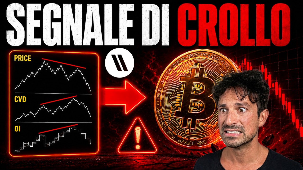TRADING BITCOIN: COME CAPIRE QUANDO STA PER CROLLARE?