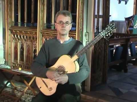 Stephen Gordon demonstrates fast, effortless campanella scales on a Baroque Guitar