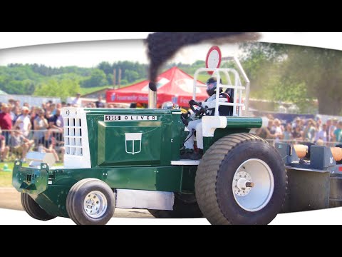 Oliver 1955 Full Pull ► Tractor Pulling - Holzheim 2022