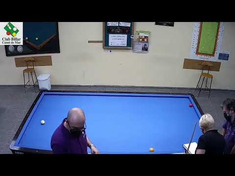 LLIGA CATALANA DE 3 BANDES 3ª DIVISIO GRUP "A" C.B.CANET vs C.B.MANRESA